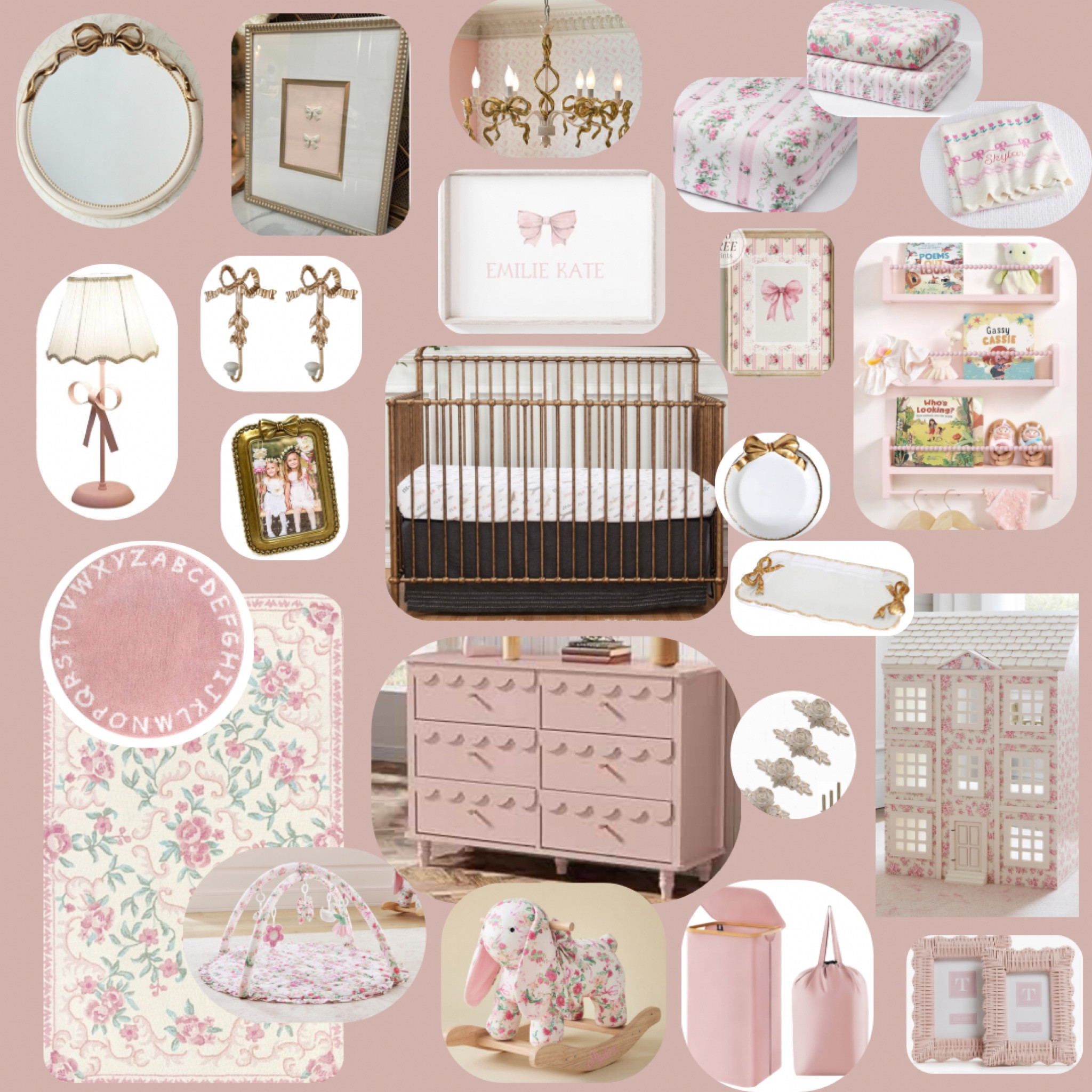 The Loveshack Fancy nursery of your dreams with some Etsy and Amazon products that will blow you away! 💕 #babygirl #babygirlnursery #girlnursery #firsttimemom #firsttimemama #loveshackfancy #etsy #amazon #bowsdecor #bowsnurserydecor #nurserydecor #nurserydesign #pinknursery #potterybarn #potterybarnbaby 

#LTKHome #LTKBaby #LTKFamily