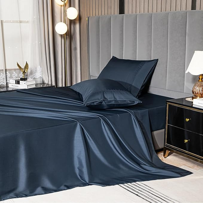 MCO Bedding Full Bed Sheets Set - Rayon Derived from Bamboo Sheets - Cooling Breathable Bedding S... | Amazon (US)