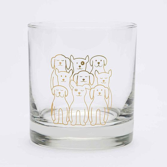 Dogs Whiskey Glass | West Elm (US)