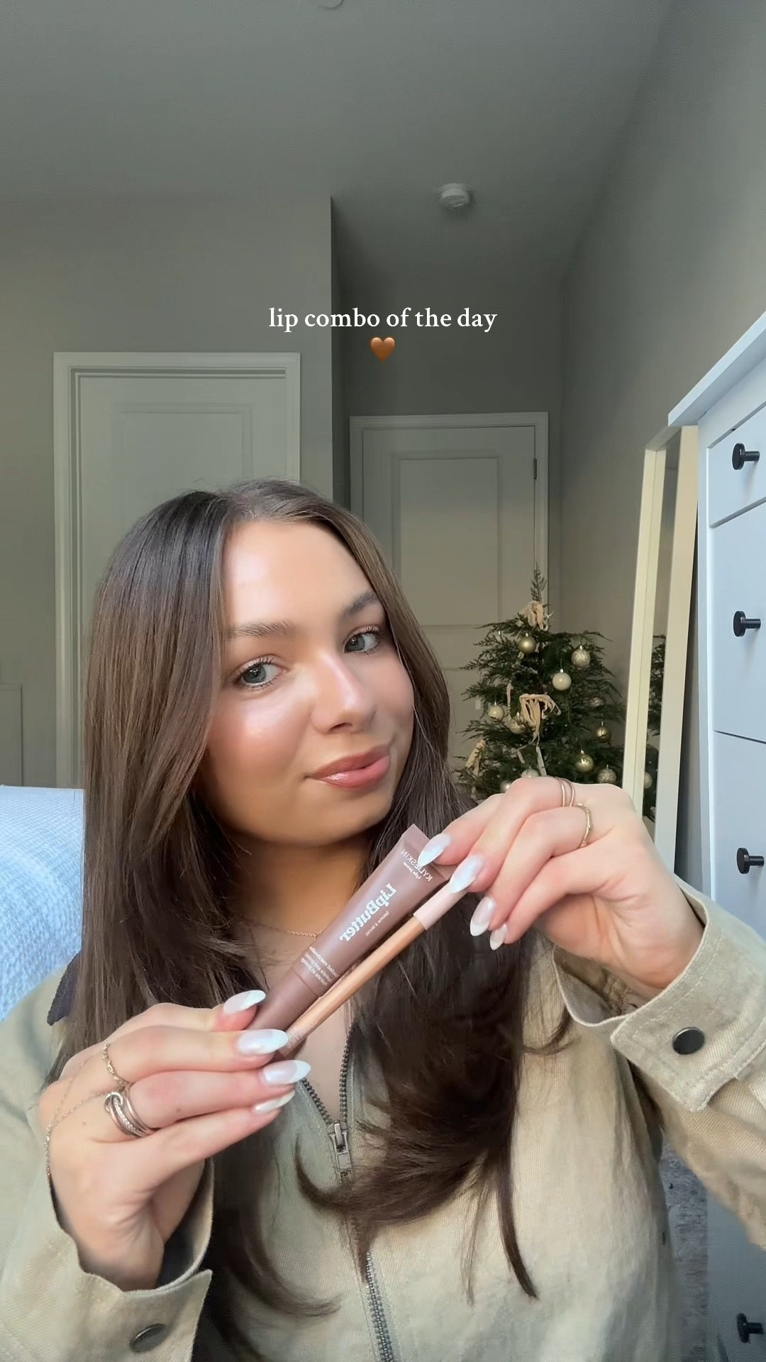 wearing shade saturn in liner & tasted marshmallow in lip butter