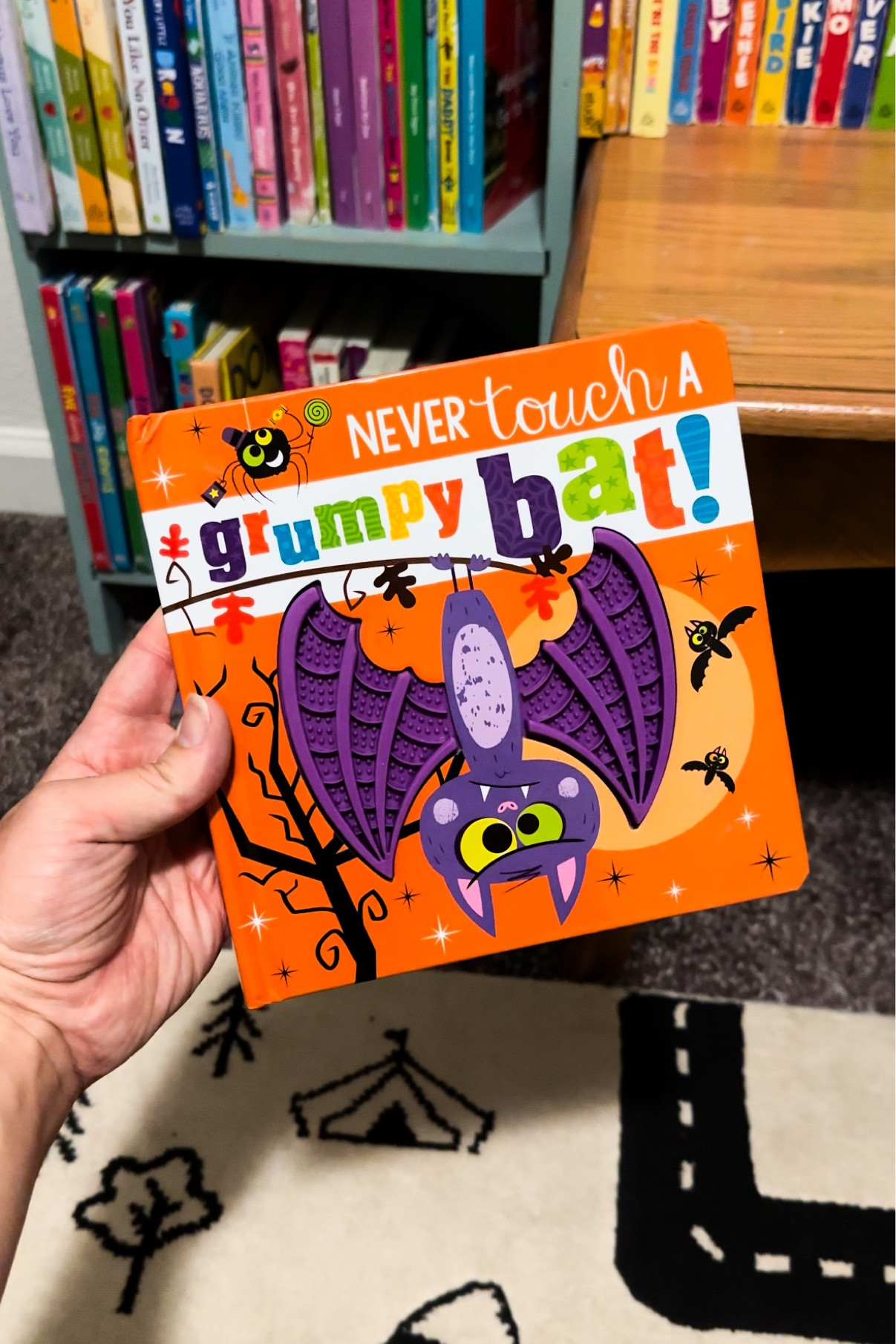 Never Touch a Grumpy Bat touch and feel board book

#LTKHalloween #LTKSeasonal #LTKkids