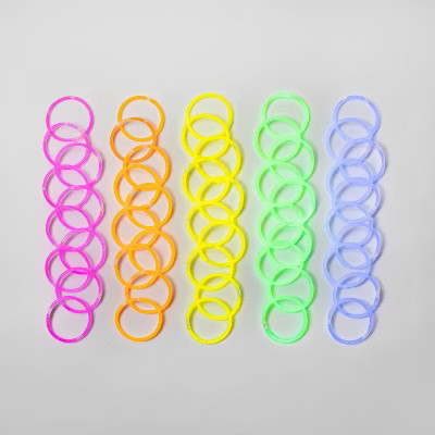 48ct Glow Bracelets Halloween Party Favors - Hyde & EEK! Boutique™ | Target