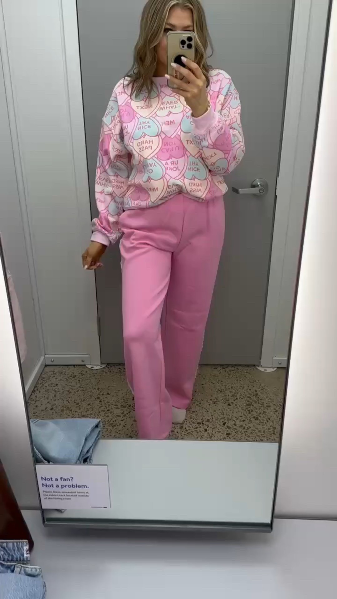 Found the cutest galentines day or teachers outfit! I can’t believe this is Walmart!! Thesavannahk women’s Walmart fashion finds viral Walmart heart sweatshirt women’s pink sweats teacher valentines outfit ideas galentines outfit ideas 

#LTKFindsUnder100 #LTKFindsUnder50 #LTKmomlife