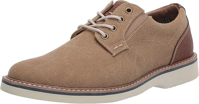 Nunn Bush Men's Barklay Canvas Plain Toe Oxford Lace Up | Amazon (US)