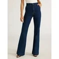 Sofia Jeans Women's Flare Trouser High-Rise Jeans, 30.5" inseam | Walmart (US)