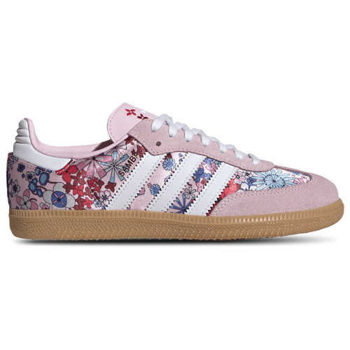 adidas Girls adidas Liberty London Samba OG - Girls' Grade School Basketball Shoes Pink/Blue Size 6.5 | Champs Sports Canada