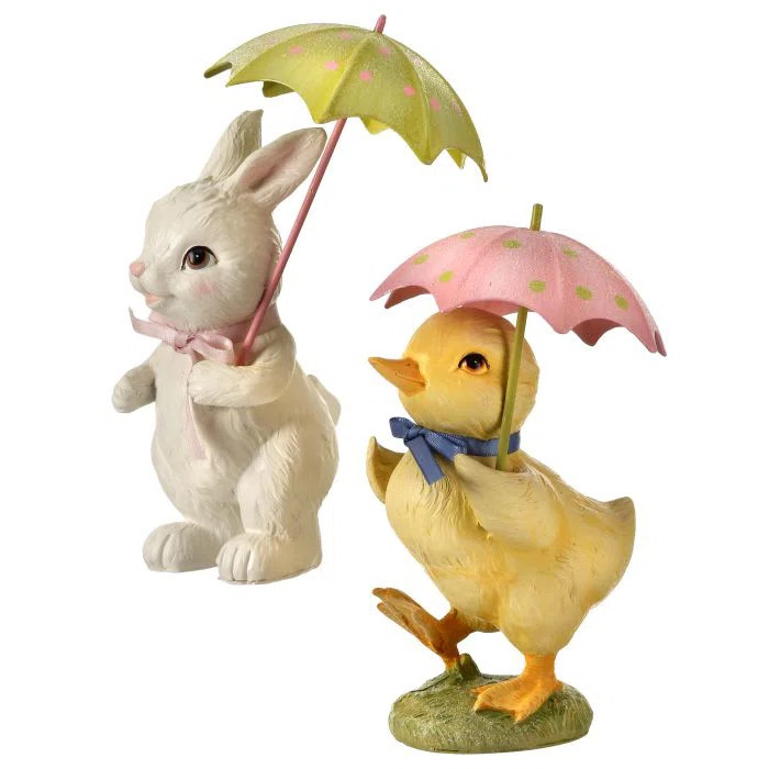 Burkart Animals Figurines & Sculptures (Set of 2) | Wayfair North America