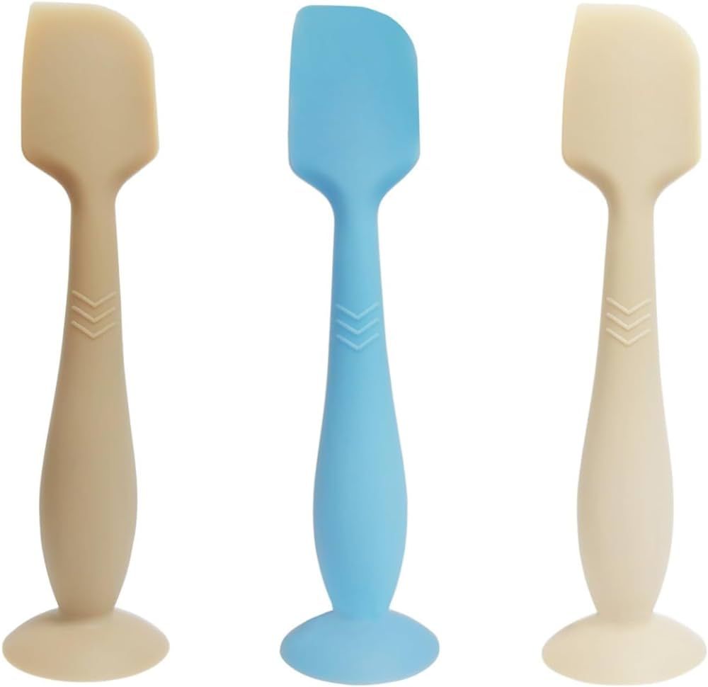 3 Pack Baby Diaper Cream Spatula Applicator, Soft Silicone Butt paste Spatula Diaper Cream Brush ... | Amazon (US)