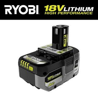RYOBI ONE+ 18V 4.0 Ah Lithium-Ion HIGH PERFORMANCE Battery PBP004 - The Home Depot | The Home Depot