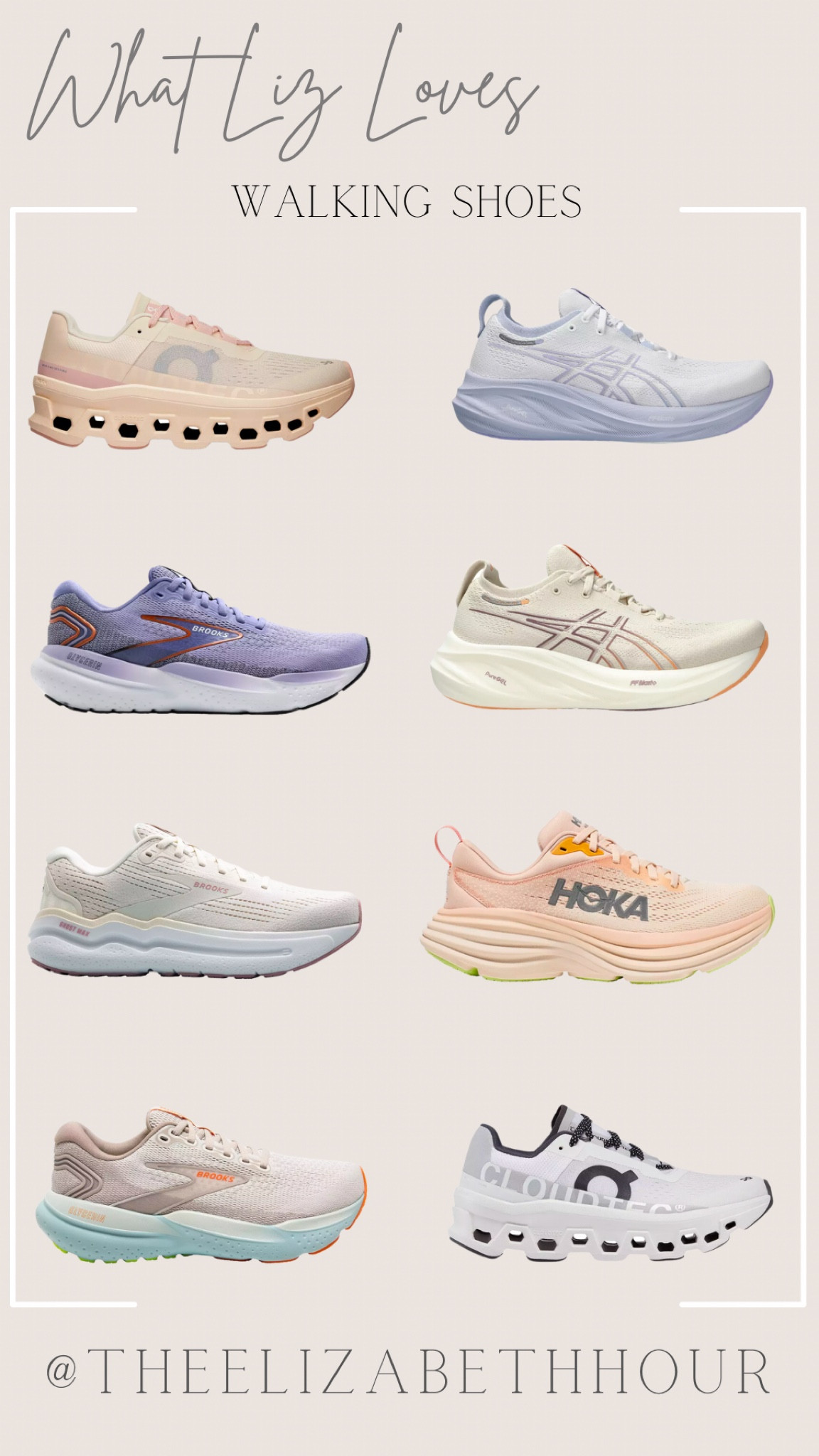 My favorite walking/running shoes. 




Walking shoes, running shoes, workout outfit? Gym shoes, gym clothes, athleisure clothes, Disney shoes, favorite sneakers, comfortable sneakers, Favorite Hoka’s, favorite Brooks, Favortie ASICS, Favorite On Cloud shoes, On cloud monsters. 



#LTKShoeCrush #LTKOver40 #LTKMidsize