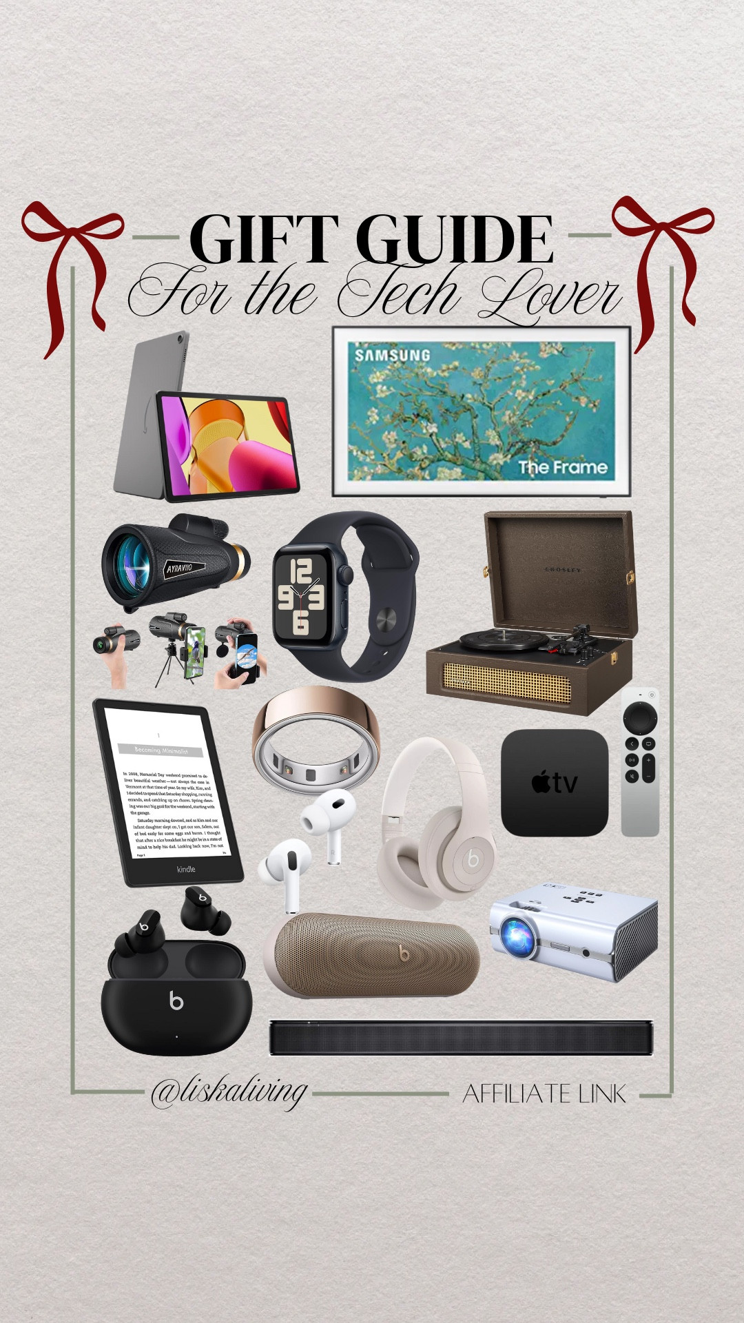 Gifts for the Tech Lover

#LTKCyberWeek #LTKHoliday #LTKGiftGuide