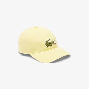 Unisex Crocodile Badge Cotton Twill Cap | Lacoste (US)