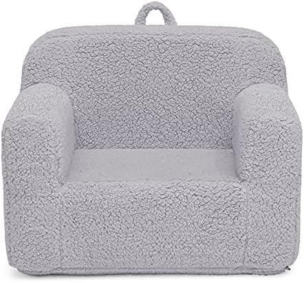 Delta Children Cozee Sherpa Chair, Grey | Amazon (US)