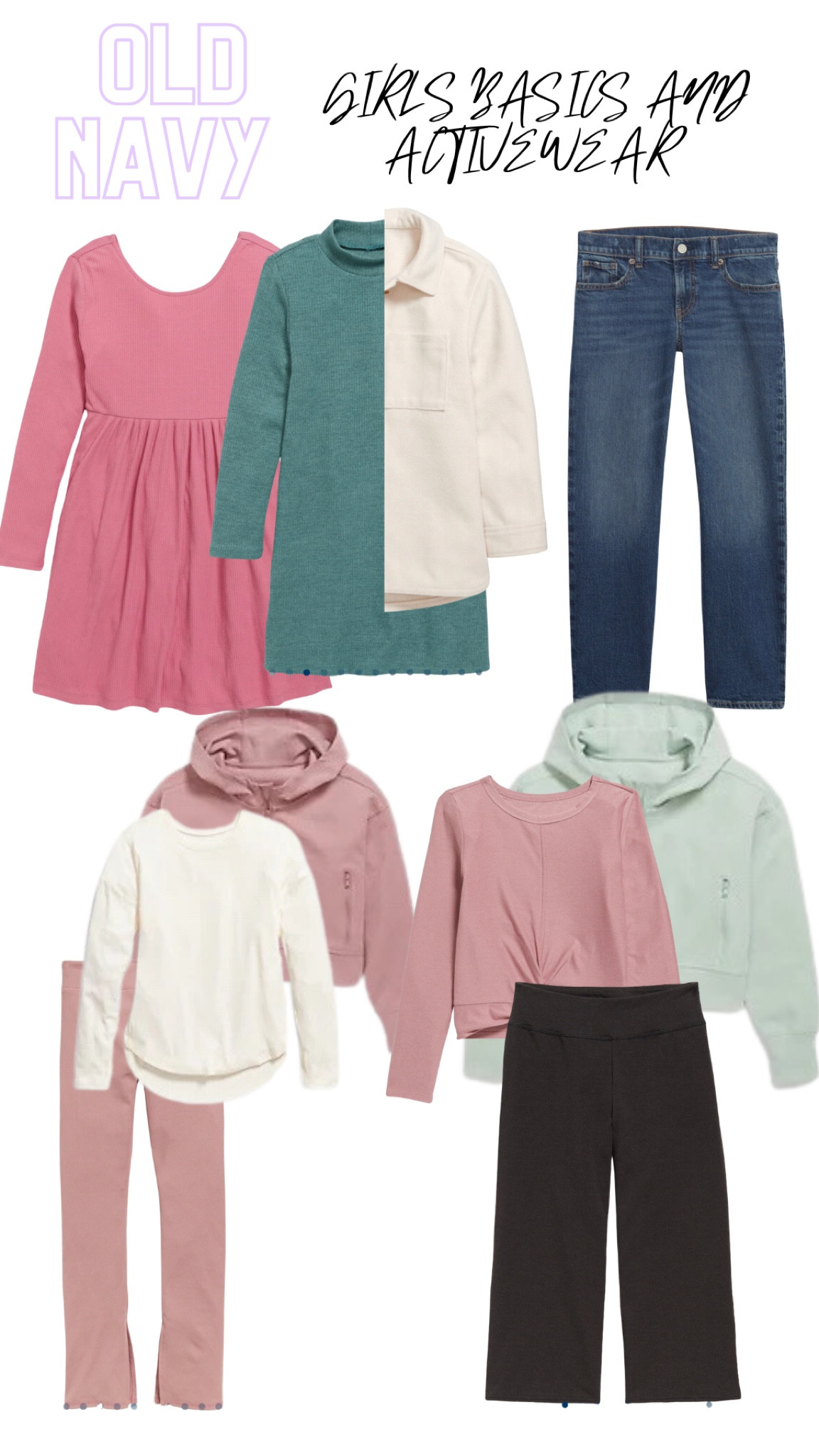 Fall 2023 Girls’ Old Navy Activewear and Basics. 

#LTKkids #LTKfamily #LTKstyletip
