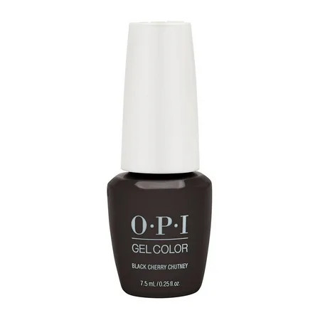 OPI GelColor Soak-Off Gel Lacquer Mini GCI43B / 0.25oz - Black Cherry Chutney | Walmart (US)