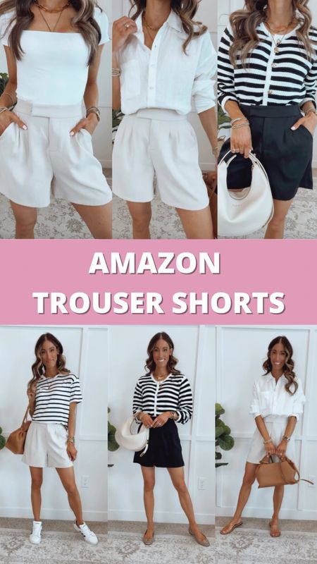 Dress these trousers shorts up or down. They’re great for an everyday outfit or date night. 

Fit true to size. I’m wearing a small. 

#LTKStyleTip #LTKSaleAlert #LTKFindsUnder50