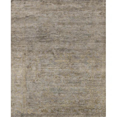 Leffel Hand Knotted Limestone Area Rug | Wayfair North America