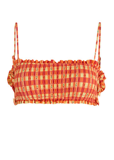 Jezebel printed bikini top | Harvey Nichols