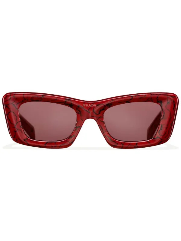 Prada Eyewear Symbole Sonnenbrille - Farfetch | Farfetch Global