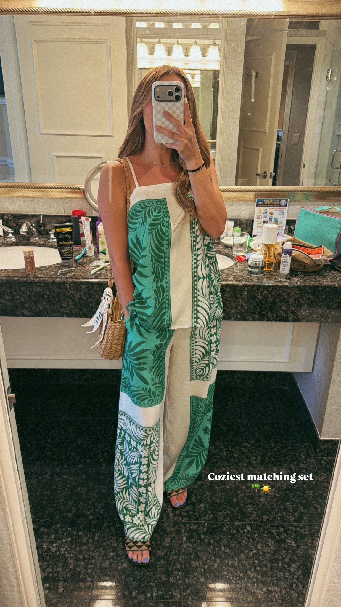This color is so good — love this matching set 😍 fits oversized so size down if you don’t want the oversized look! @VICI 

#LTKTravel #LTKSaleAlert #LTKdayinmylife