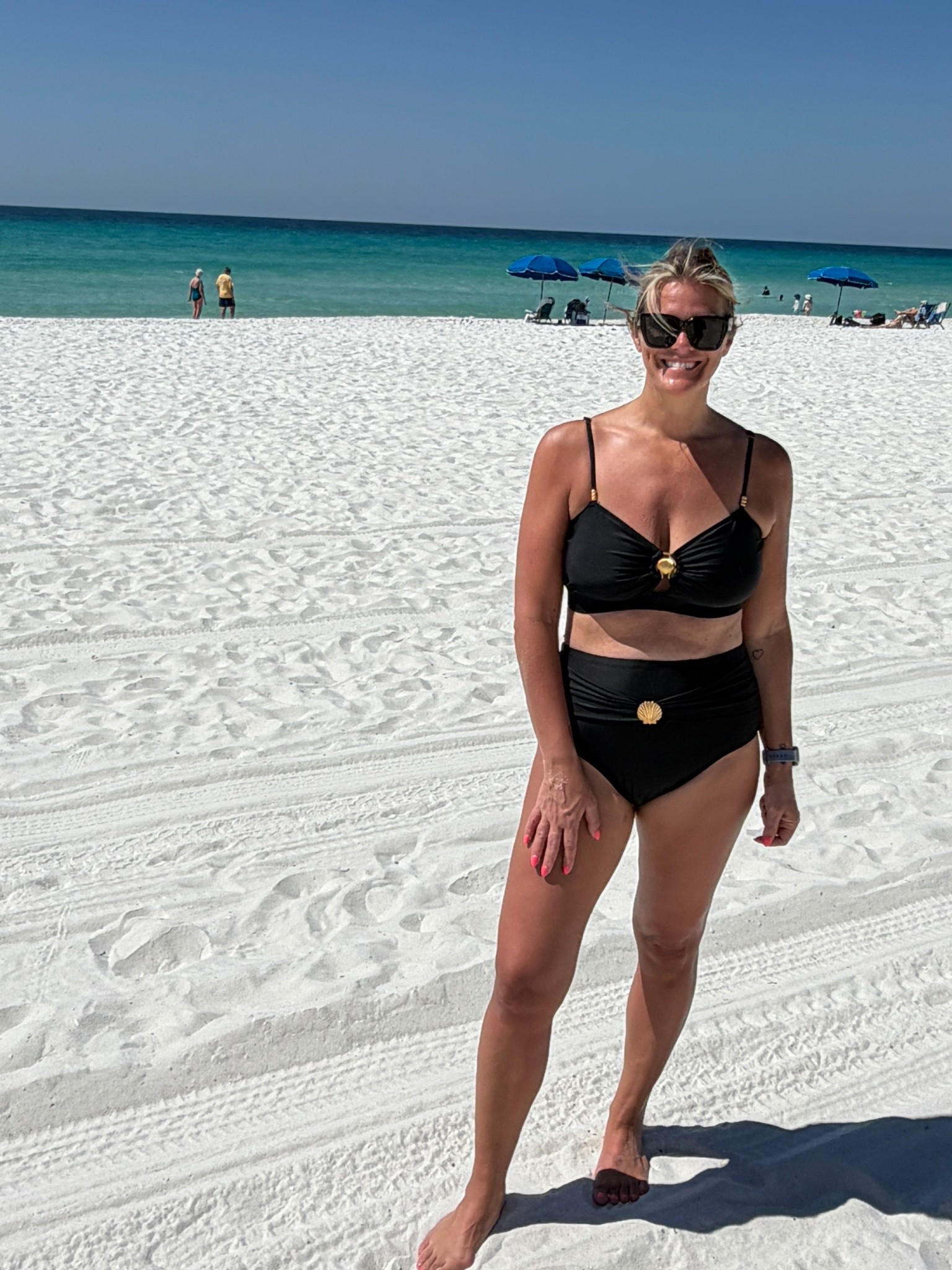 If you are working you way back into two pieces, this is such a cute one, flattering too! 

#LTKmomlife #LTKTravel #LTKSwim