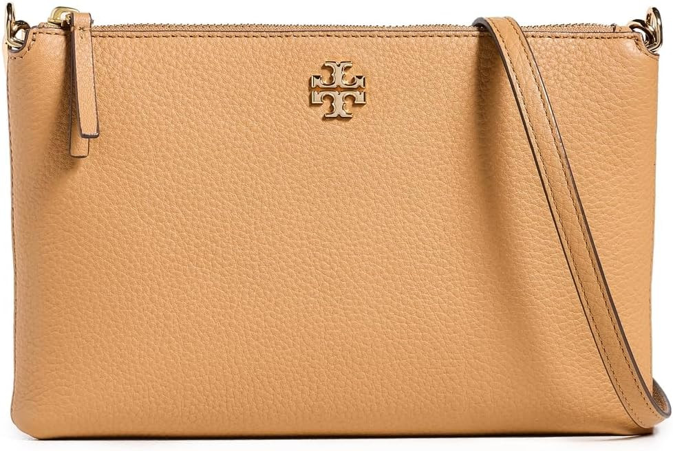 Tory Burch Women's Mercer Pebbled Wallet Crossbody | Amazon (US)