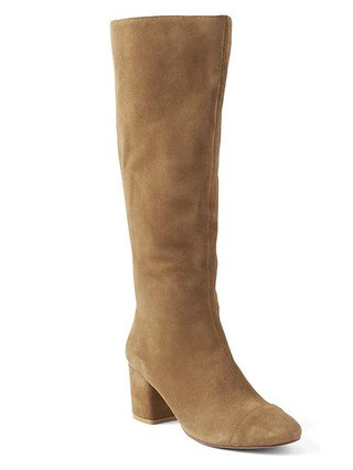 Gap Women Suede High Boots Size 10 - Tobacco | Gap US