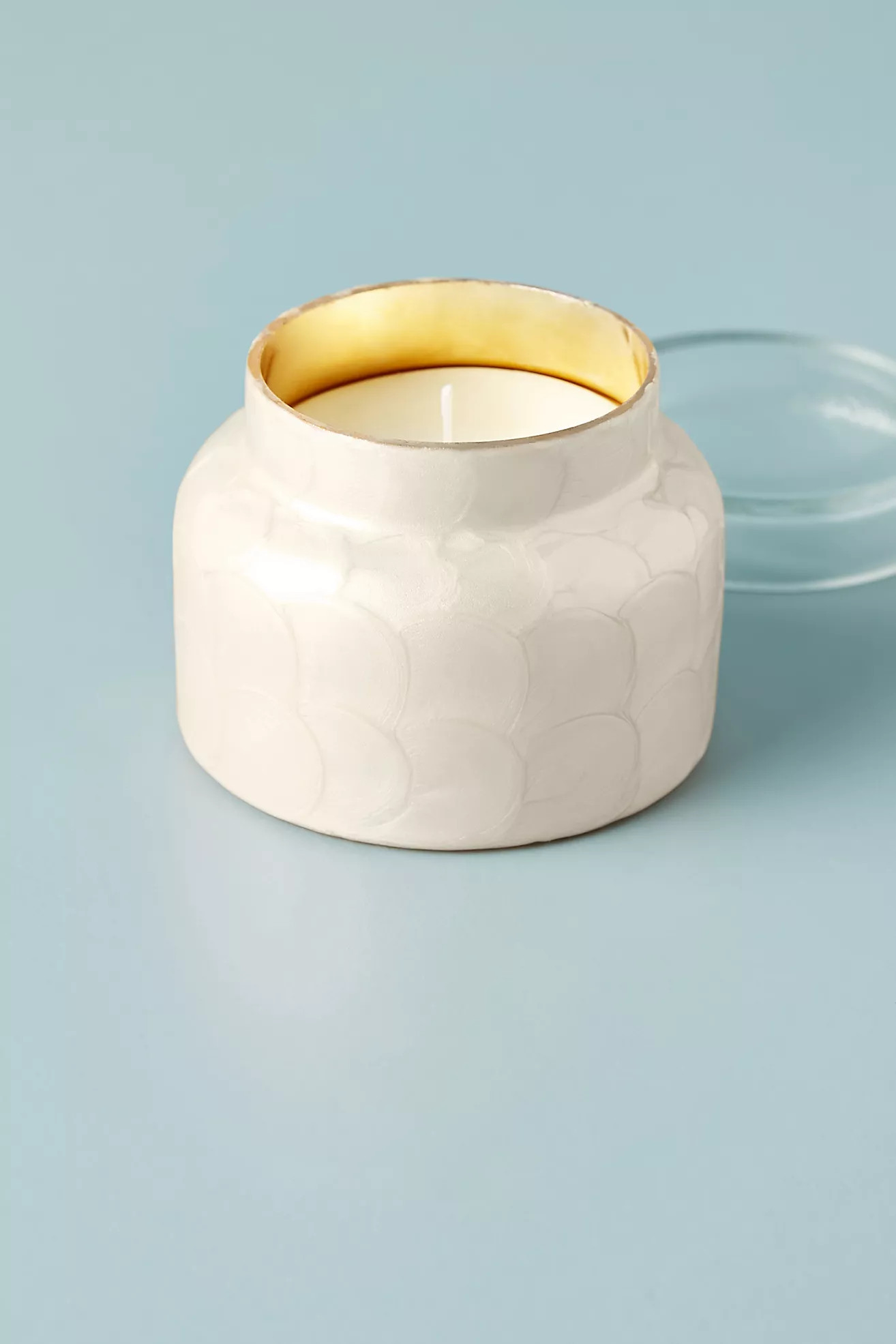 Capri Blue Volcano Capiz Jar Candle​ | Anthropologie (US)