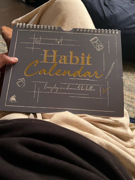Starting the year off right with my habit calendar 🗓️ ! I am so EXICTED! #journaling #habits #self #development 

#LTKworkwear #LTKmens #LTKfamily