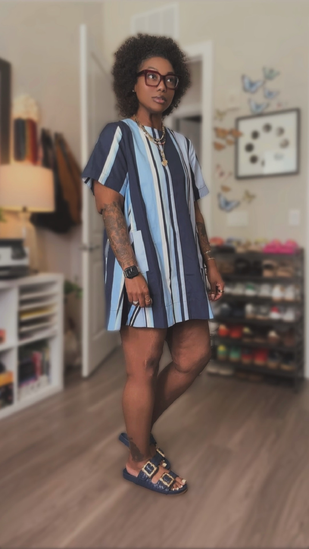 Obsessed with this striped dressed. 

This style is no longer available but linked similar styles.

#LTKootd #LTKWorkwear #LTKSaleAlert
