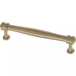 Charmaine 5-1/16 in. (128 mm) Classic Champagne Bronze Cabinet Drawer Pull | The Home Depot