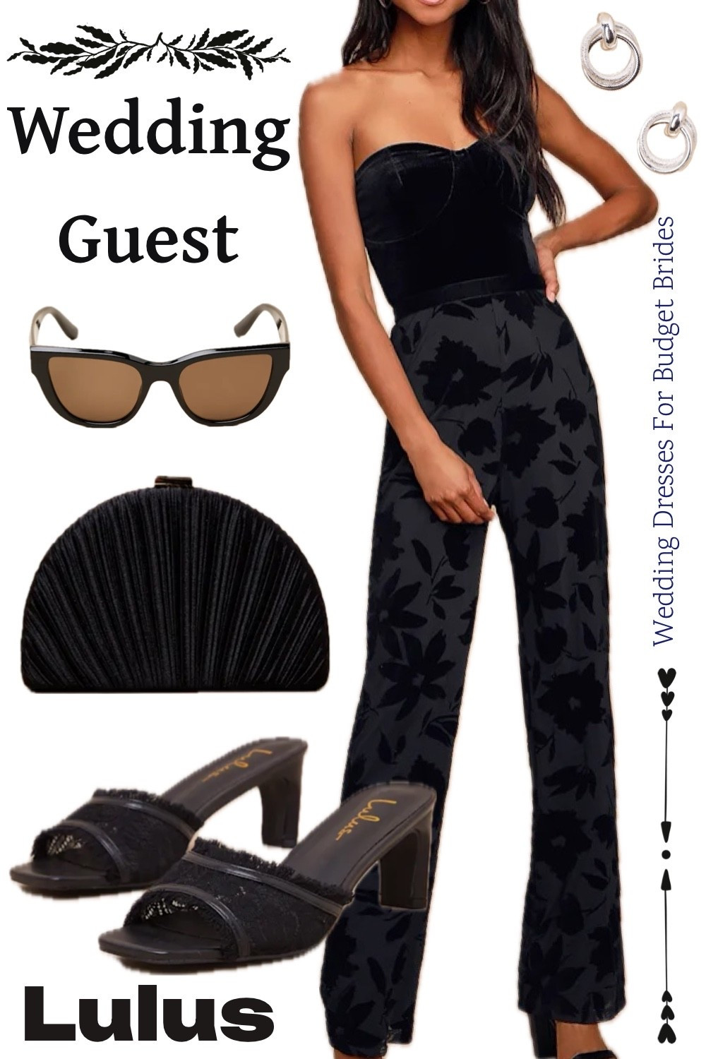 Wedding guests! 

How about this fun and flattering jumpsuit and accessories from Lulus for a daytime wedding? 

Other colors too. Dress it up or down for more versatile looks long after the wedding is over.

#LTKWedding #LTKSeasonal
