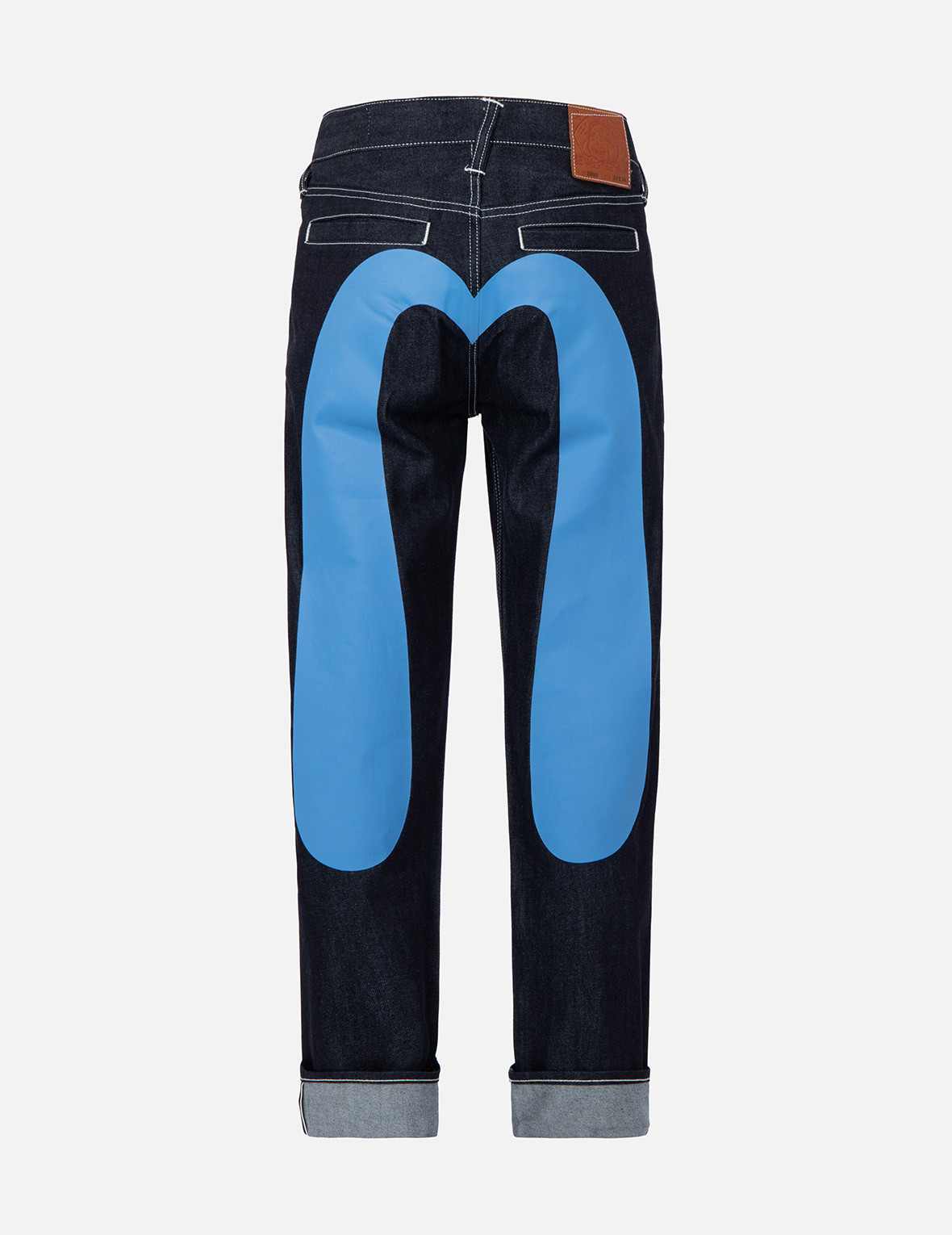 Daicock Print Baggy-Fit Jeans #2000 | Evisu Group Limited