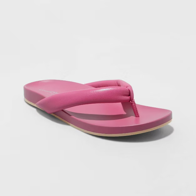 Women's Jewel Padded Flip Flop Sandals - Universal Thread™ | Target