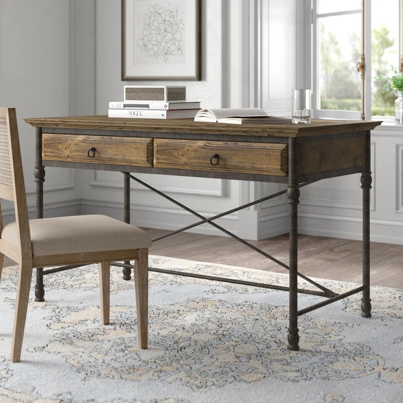 Boyd Solid Wood Desk | Wayfair North America