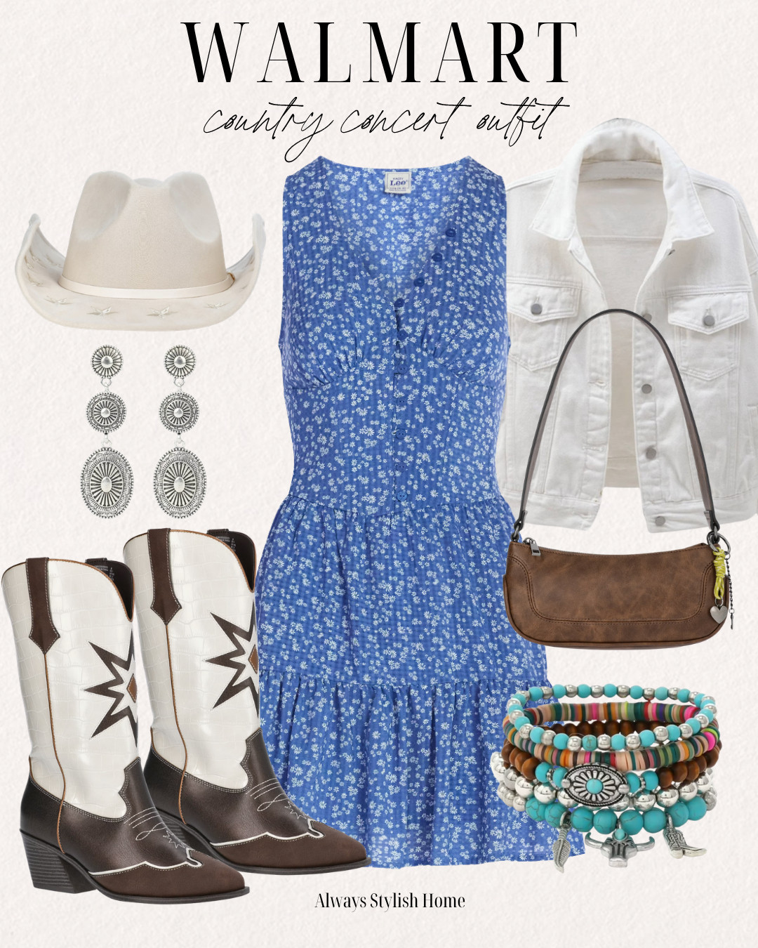 Country concert season is here 🤠✨ These Walmart fashion finds are perfect for everything from outdoor concerts to summer festivals and rodeo nights. Think cute denim, flowy dresses, western-inspired accessories, and affordable outfits that look far more expensive than they are. Stylish, comfortable, and made for dancing the night away!

#WalmartFashion #CountryConcertOutfit #WesternStyle #SummerOutfits #AffordableFashion #ConcertStyle
 

 #LTKootd #LTKSeasonal #LTKTravel