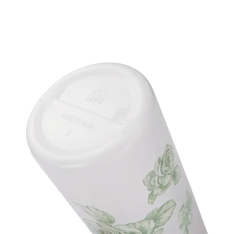 The Pioneer Woman Agatha 14-Ounce Oil & Vinegar Plastic Dispensing Squeeze Bottle, Green | Walmart (US)
