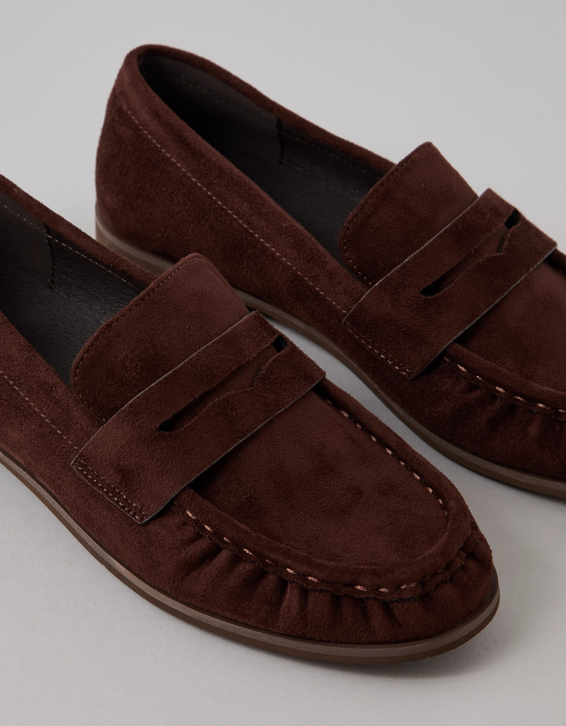 AE Vegan Suede Pinched Loafer | American Eagle Outfitters (US & CA)