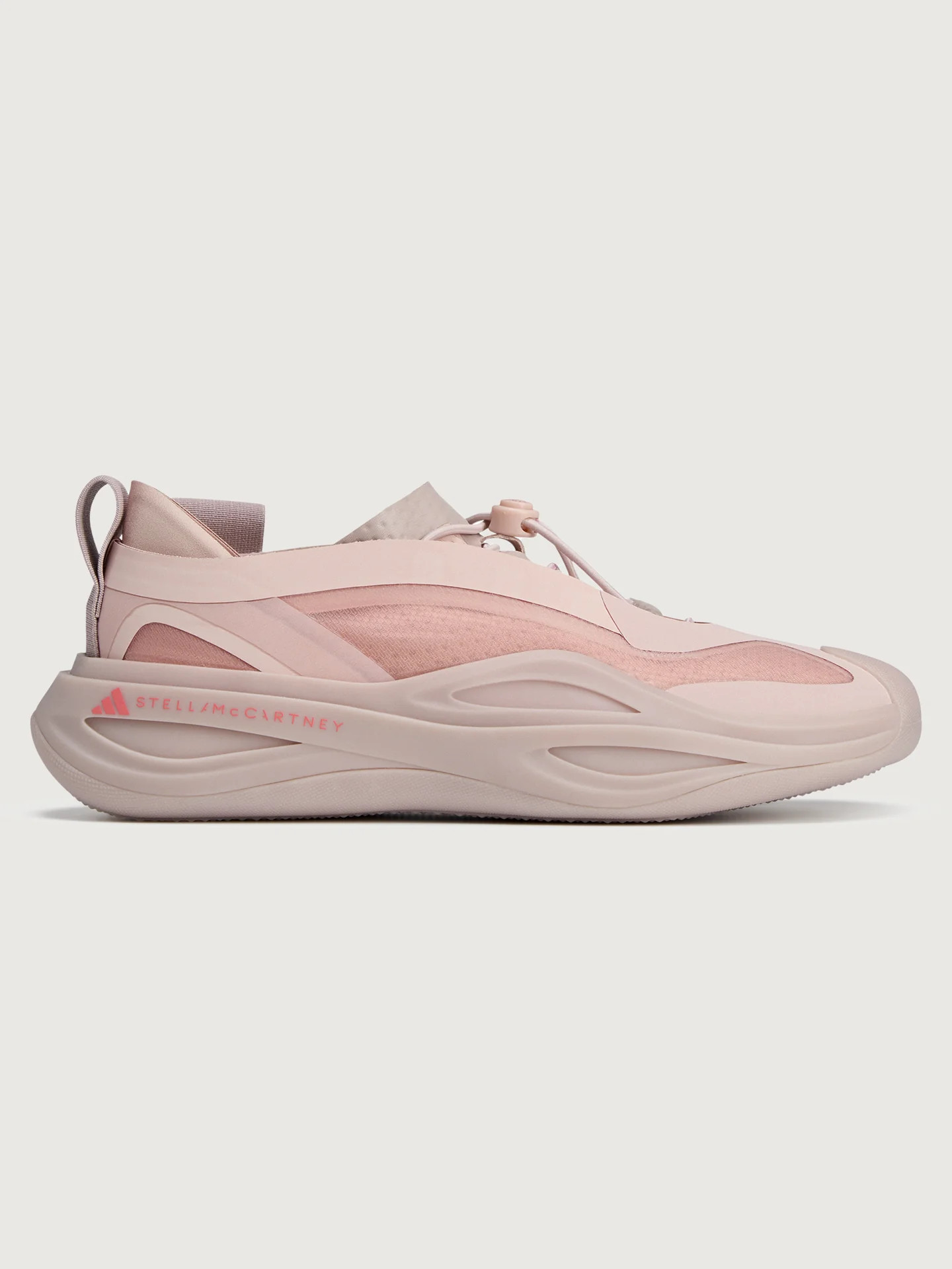 Adidas By Stella Mccartney Asmc Sportswear Low Ground - Vapour Pink/turbo/semi Pulse Lilac - Size 7.5 | Carbon38