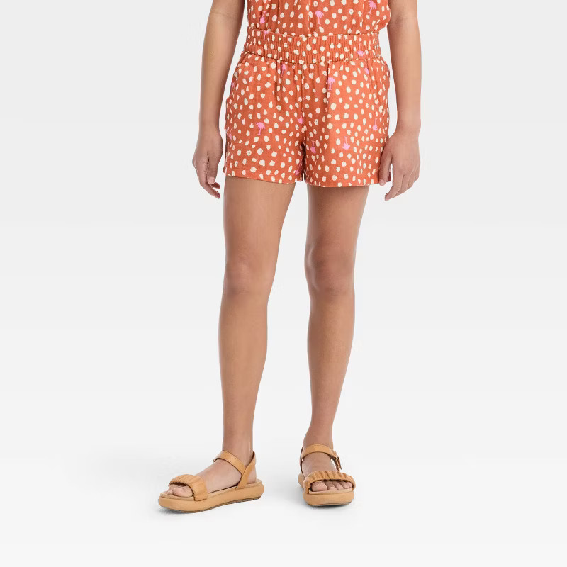 Girls' Gauze Smocked Waist Shorts - Cat & Jack™ | Target