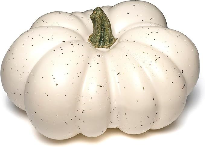 Large Artificial Pumpkin, 12.6inch Hand-Made Fake Pumpkin for Fall Harvest Festival Thanksgiving ... | Amazon (US)