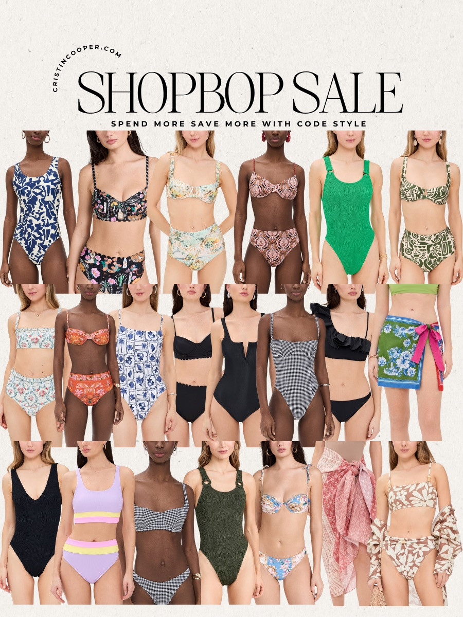 Shopbop Sale: Swim Finds

Spend more - Save more! 15% off orders of $200+ // 20% off orders of $500+ // 25% off orders of $800+

with code: STYLE 

 #LTKSaleAlert #LTKStyleTip #LTKSwim