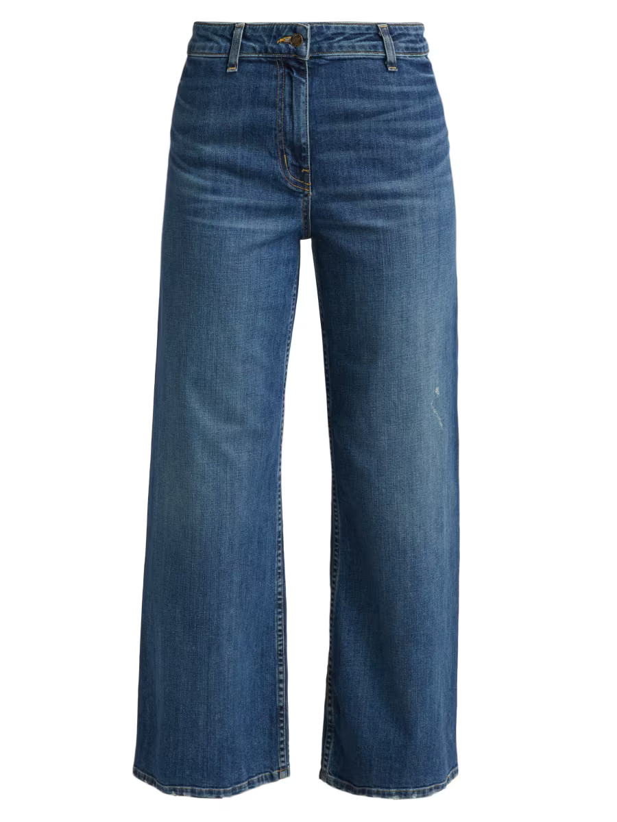 Megan High-Rise Wide-Leg Jeans | Saks Fifth Avenue