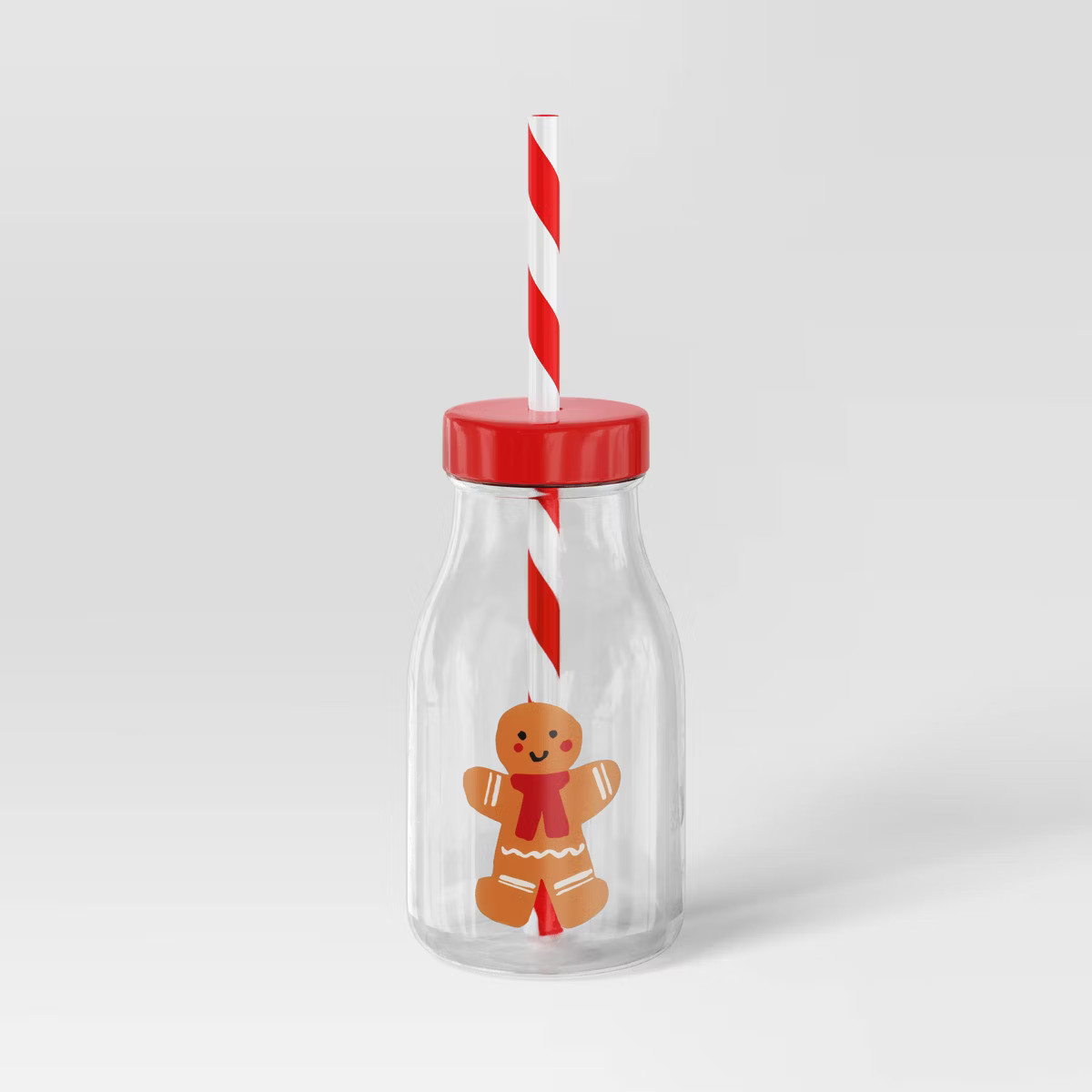 12oz Christmas Gingerbread Tumbler with Straw Red - Wondershop™ | Target