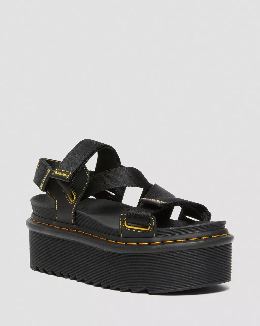 Kimber Logo Strap Platform Sandals | Dr. Martens | Dr. Martens