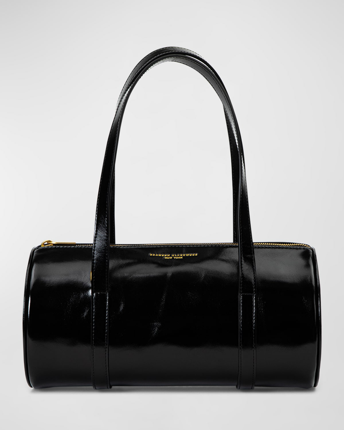 Large Duffel Leather Shoulder Bag | Neiman Marcus