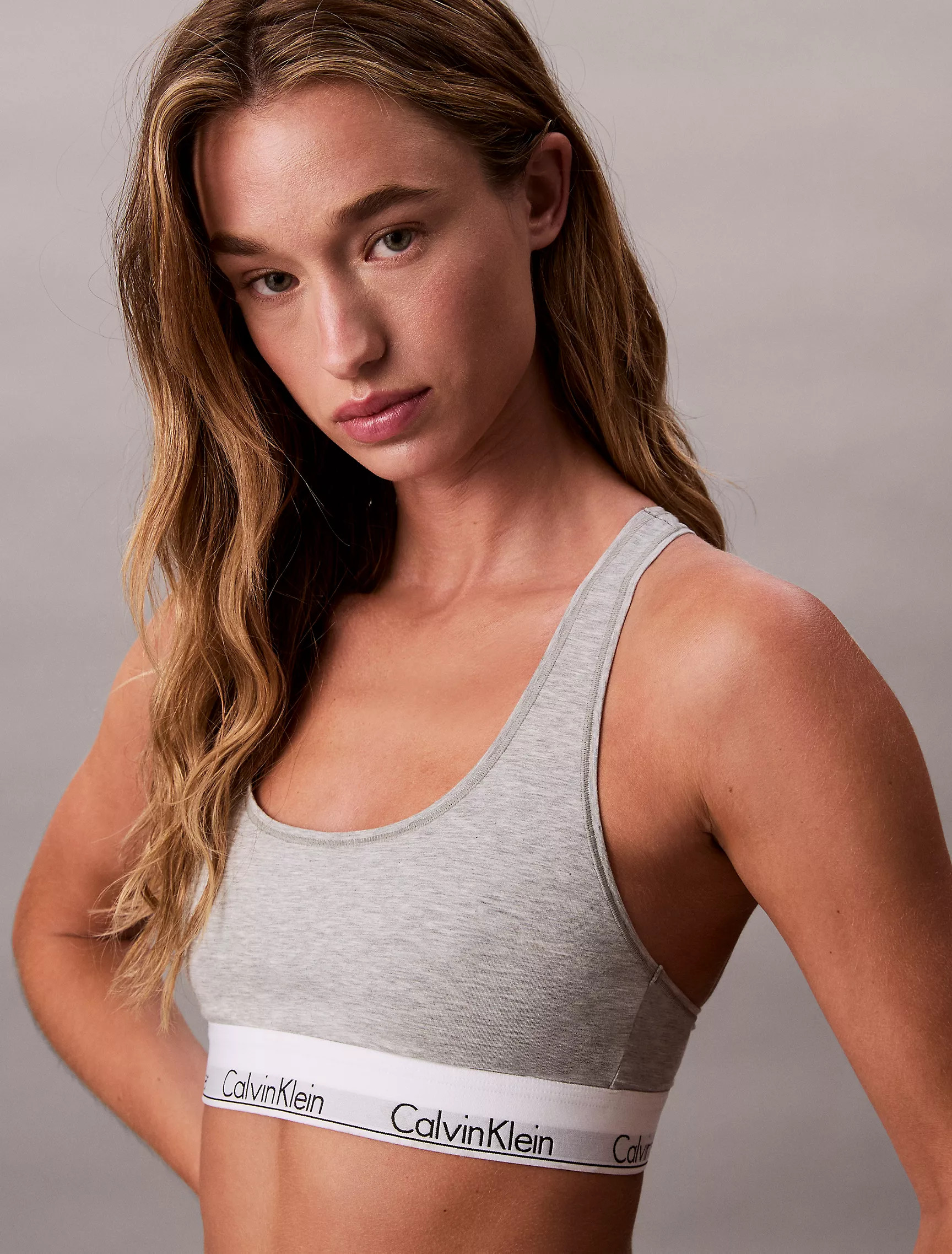Icon Cotton Modal Unlined Bralette | Calvin Klein | Calvin Klein (US)
