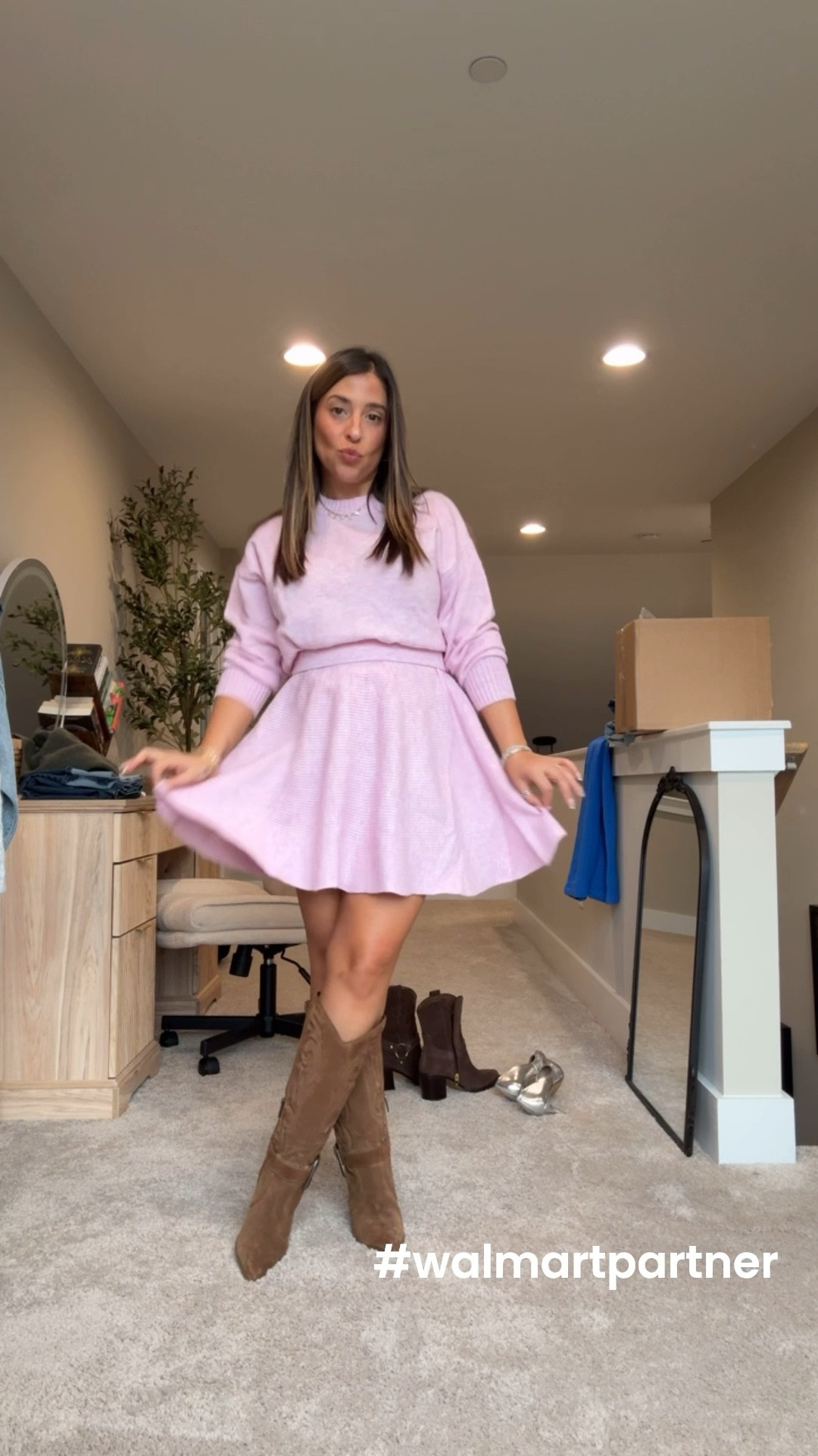 The prettiest holiday set from @walmartstyle
#walmartpartner #walmartstyle

#LTKPetite #LTKSaleAlert #LTKFindsUnder50