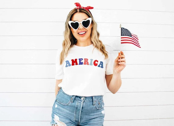 4th of July Shirt Fourth of July Shirts America Shirt 4th | Etsy | Etsy (US)
