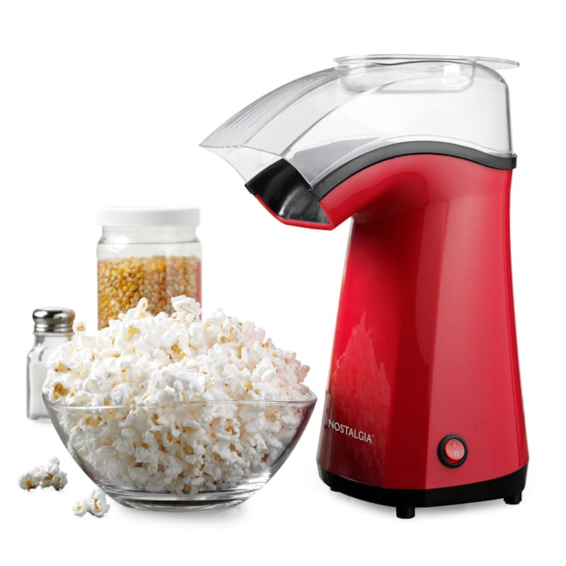 Nostalgia Air Popcorn Maker, Red | At Home